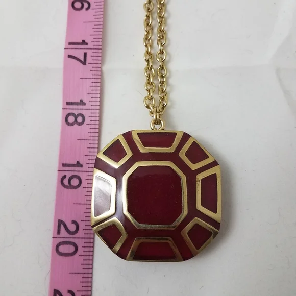 Chico's Hope Long Pendant NEW 20+ Inches with Extender Gold Tone